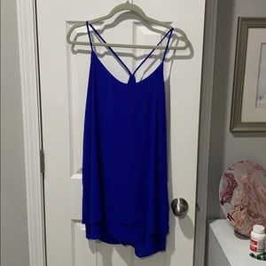 Royal Blue mini dress